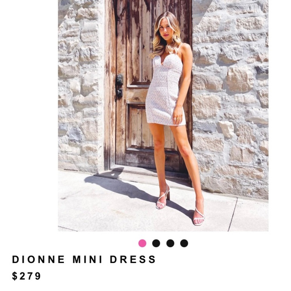 For love & lemons party Dionne cocktail mini dress WEEKEND SALE
